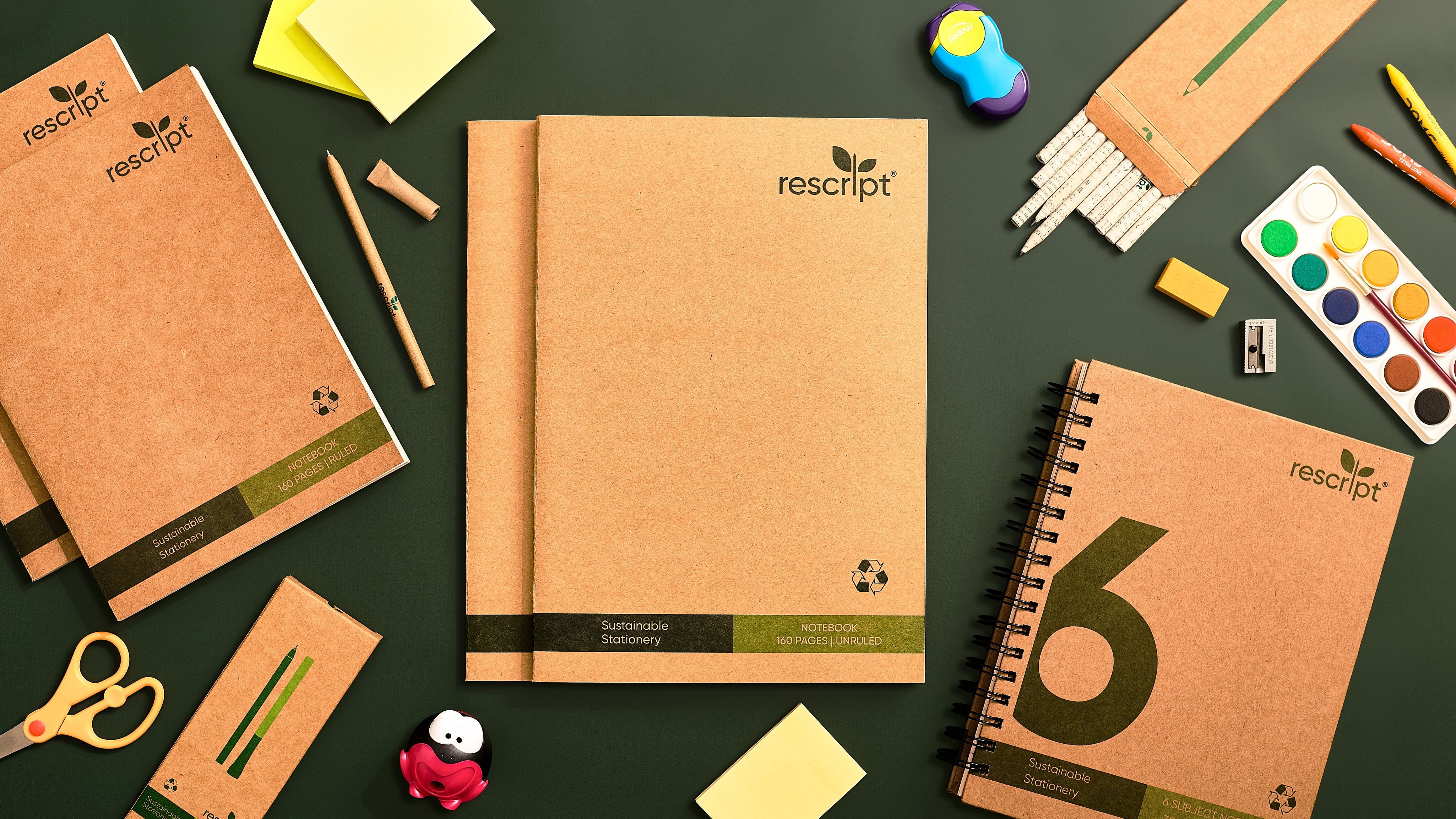 Comprehensive journaling manifestation guide with Rescript eco-friendly journals