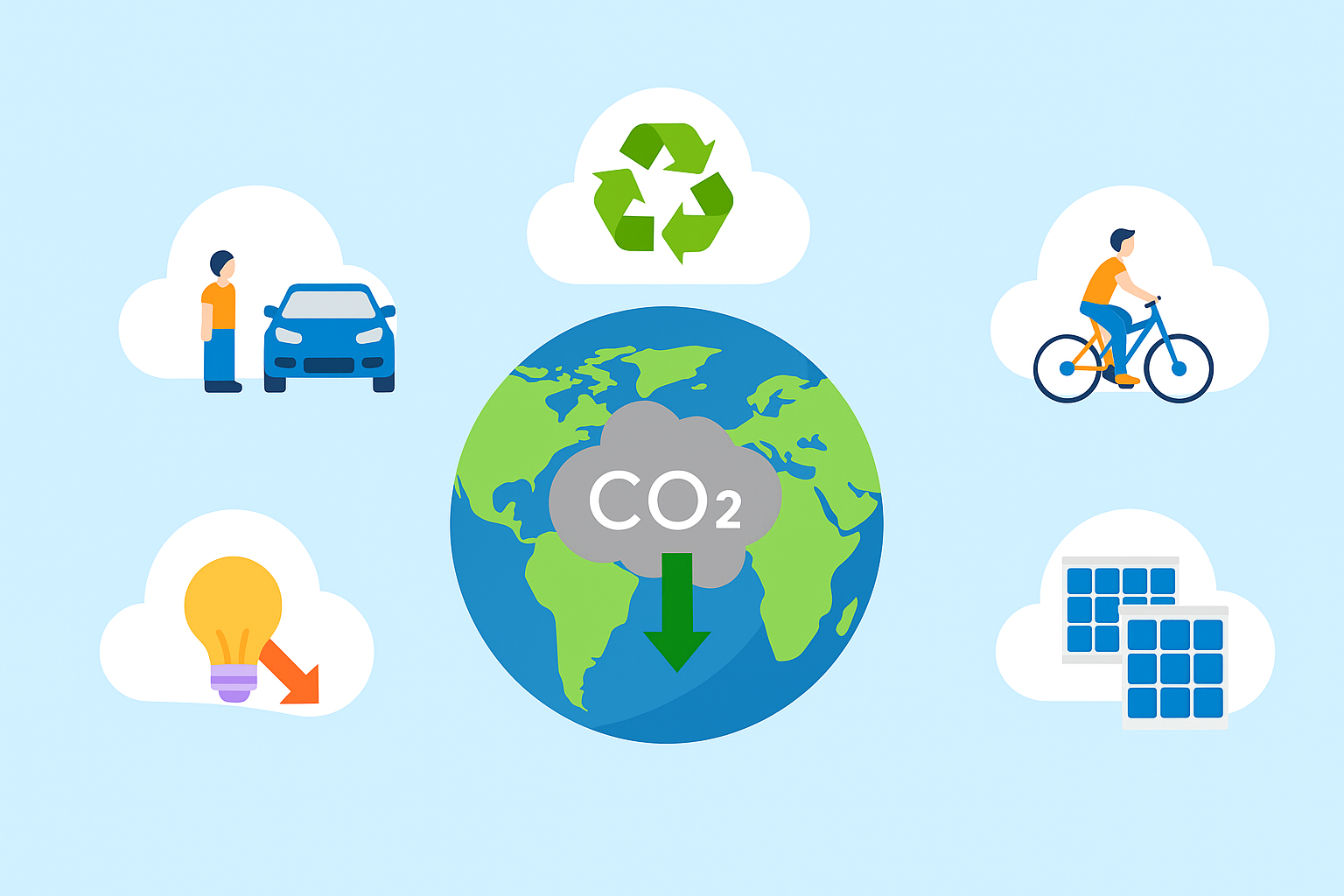 reduce carbon footprint as an individual