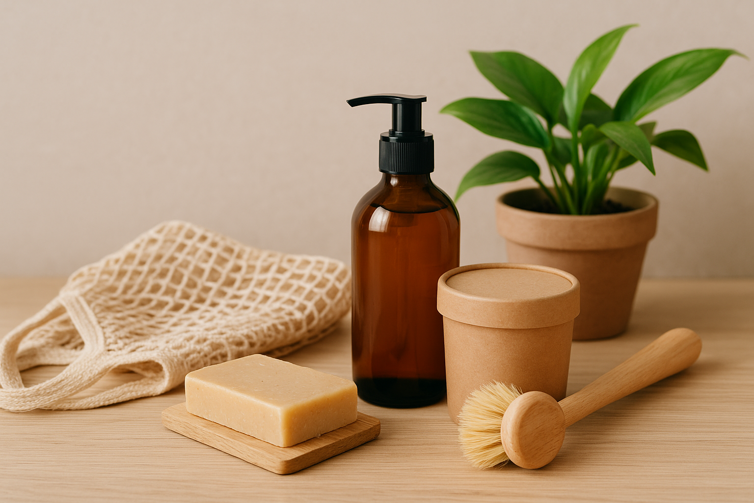 Eco-friendly sustainable products in India promoting green living and zero-waste lifestyle