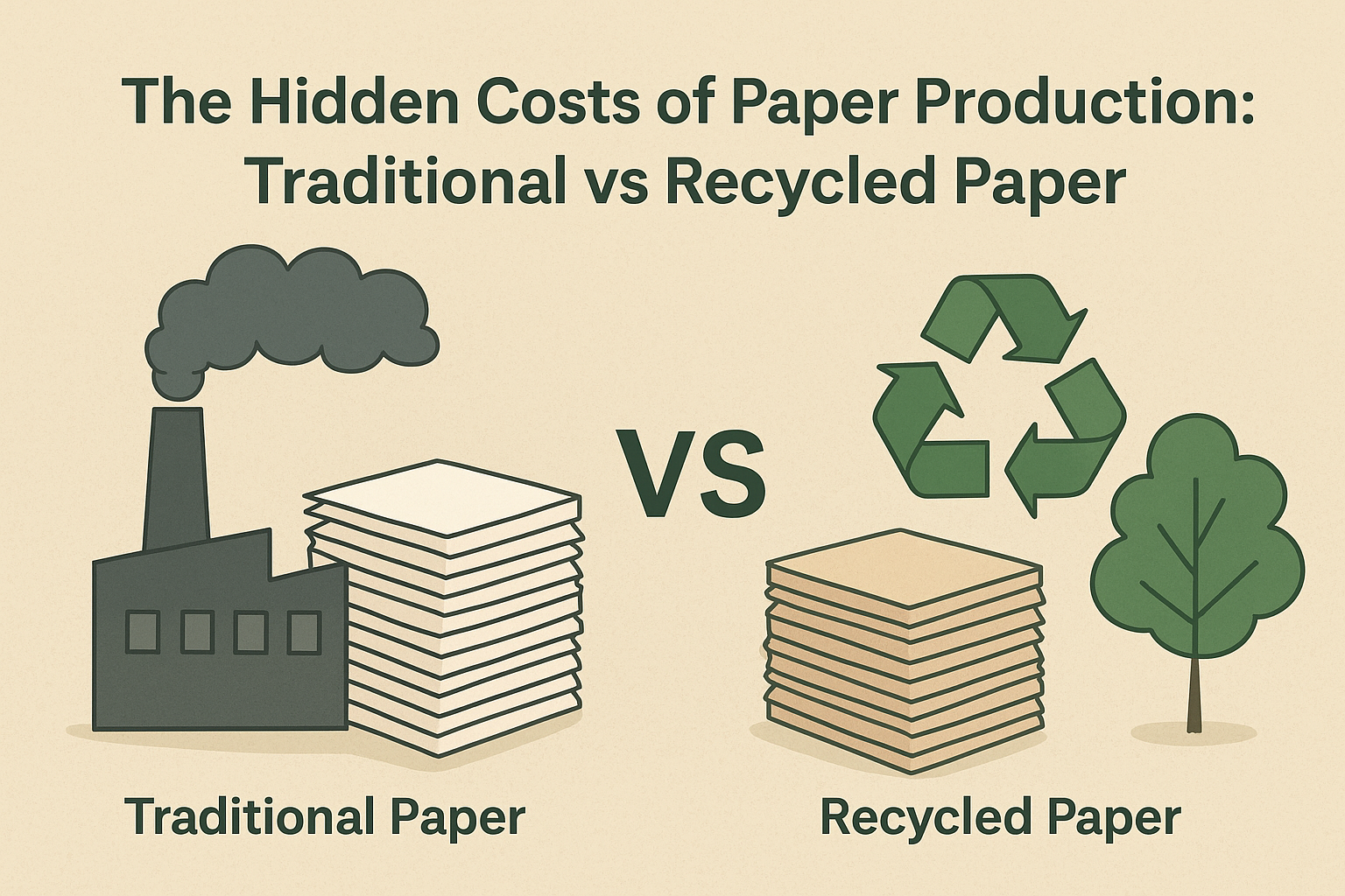Hidden Costs of Paper Production