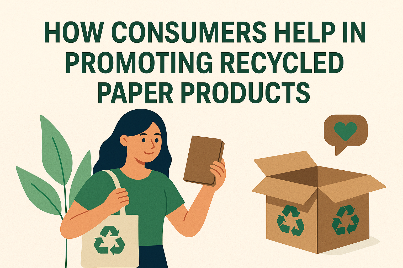 How Consumers Help in Promoting Recycled Paper Products
