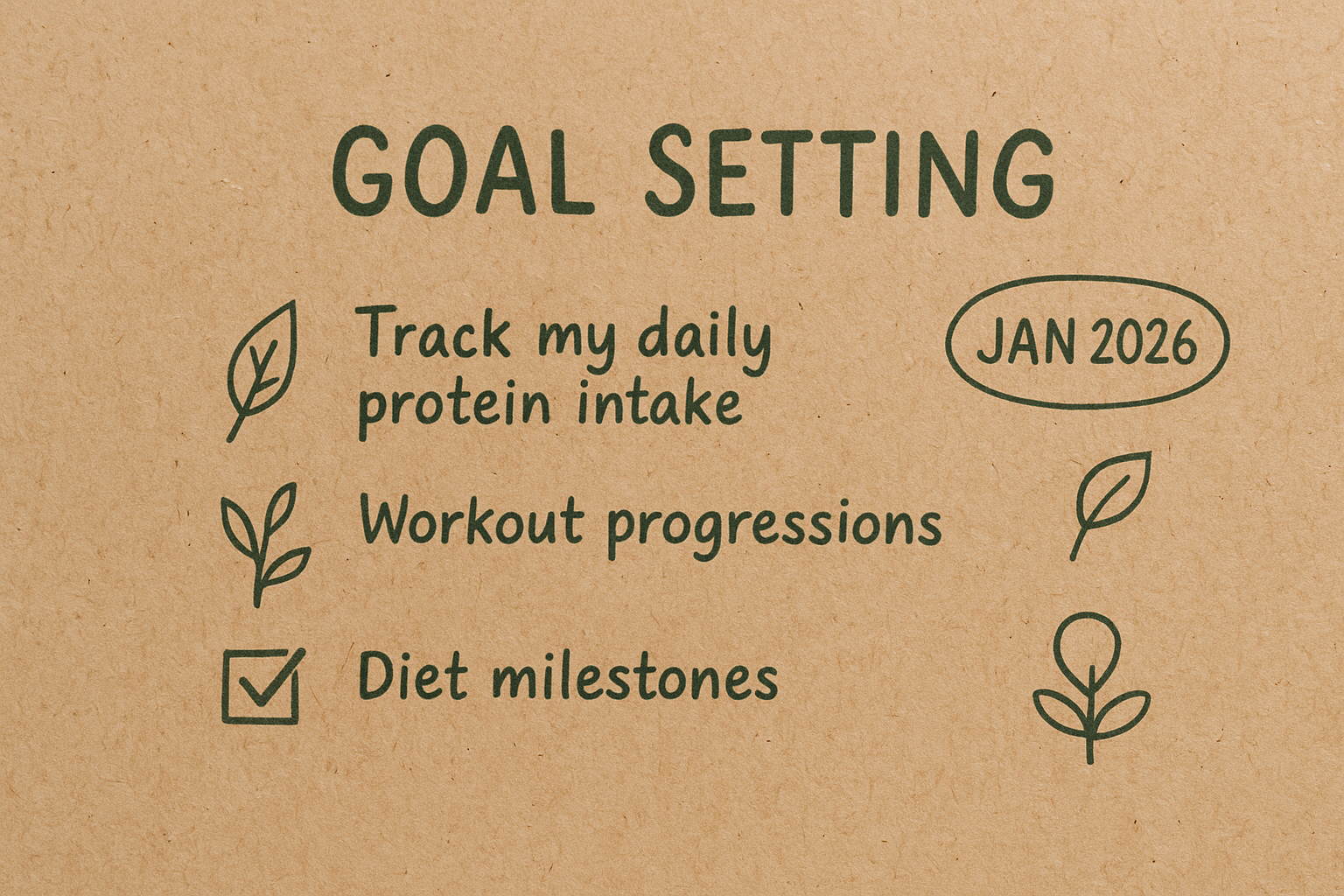 Mistakes to avoid when starting new goals in your 2025 diaries with Rescript eco-friendly planners