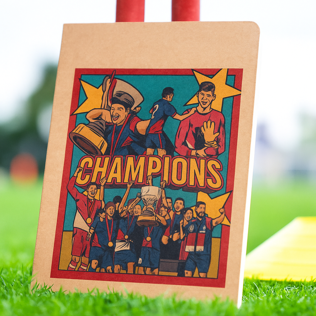 Unveiling the Champions Journal sustainable stationery companion for Bengaluru FC fans with Rescript