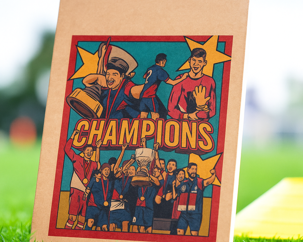 Unveiling the Champions Journal sustainable stationery companion for Bengaluru FC fans with Rescript