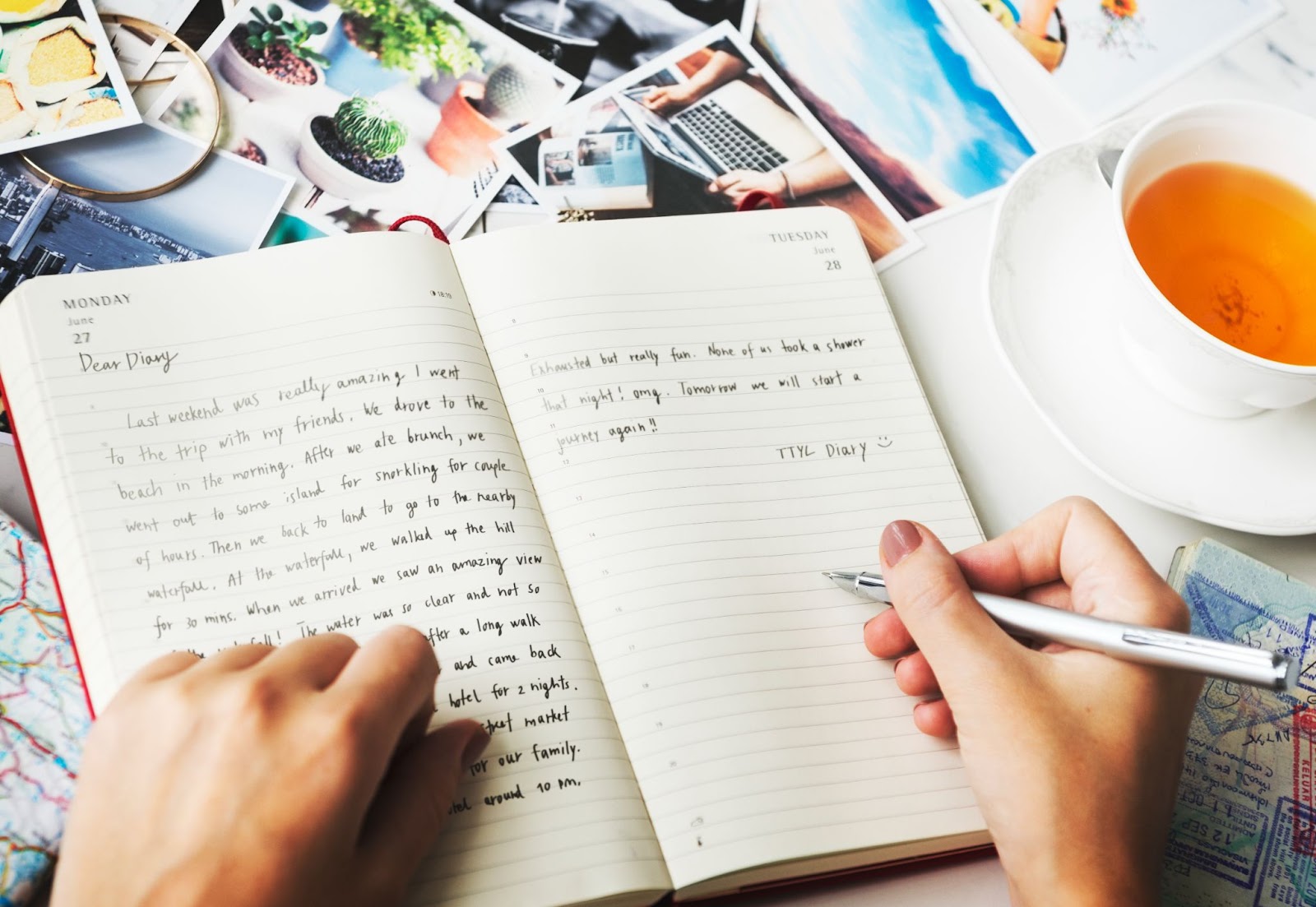 Students using recycled notebooks creatively in classrooms for eco-friendly learning