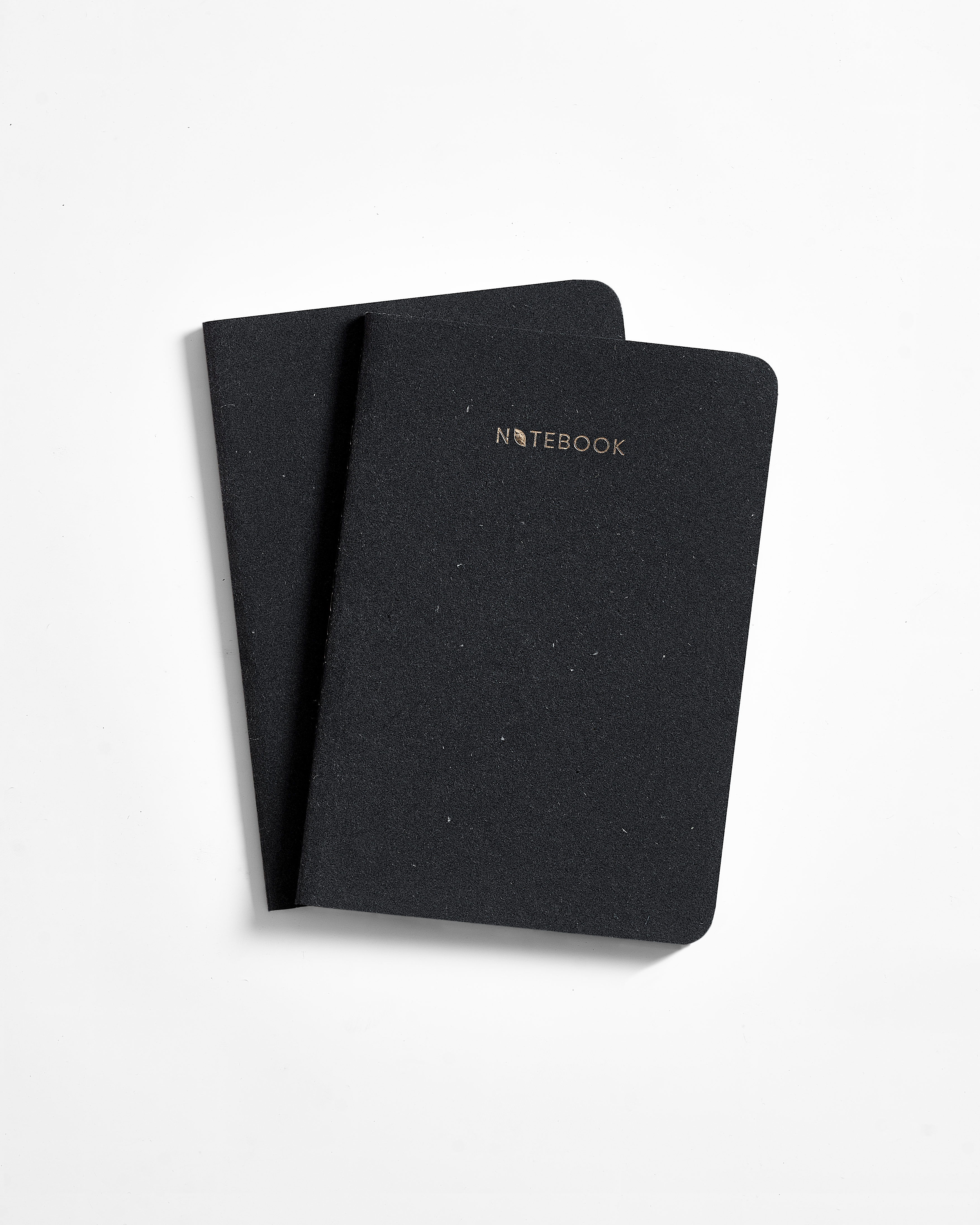 Black Denim Unruled Notebook – Pack of 2