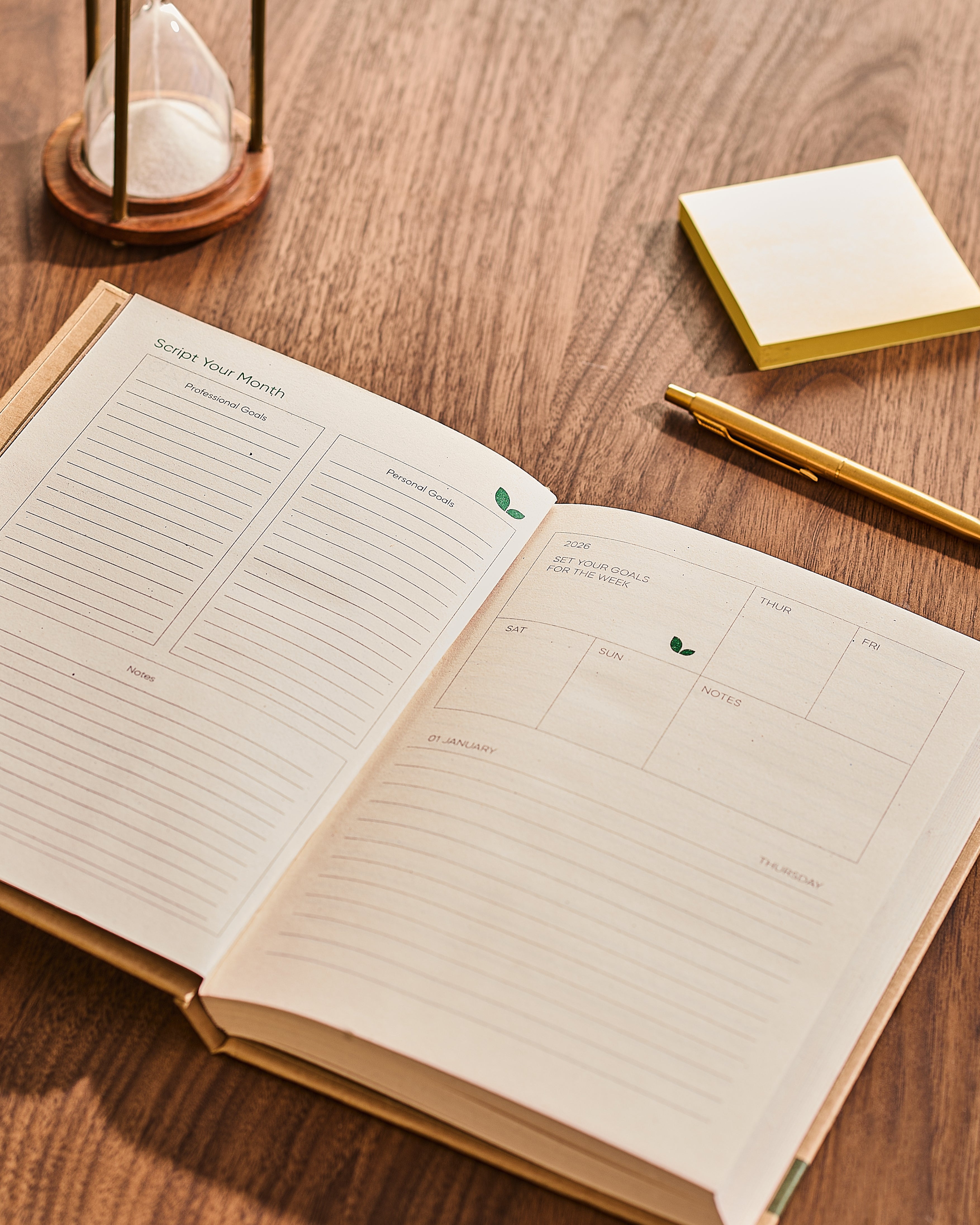 Eco-Friendly 2026 Dated Planner