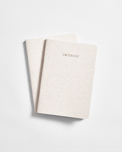 Cotton Square Grid Notebook – Pack of 2