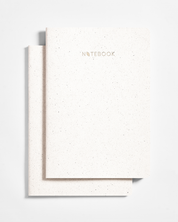 Cotton Square Grid Notebook – Pack of 2