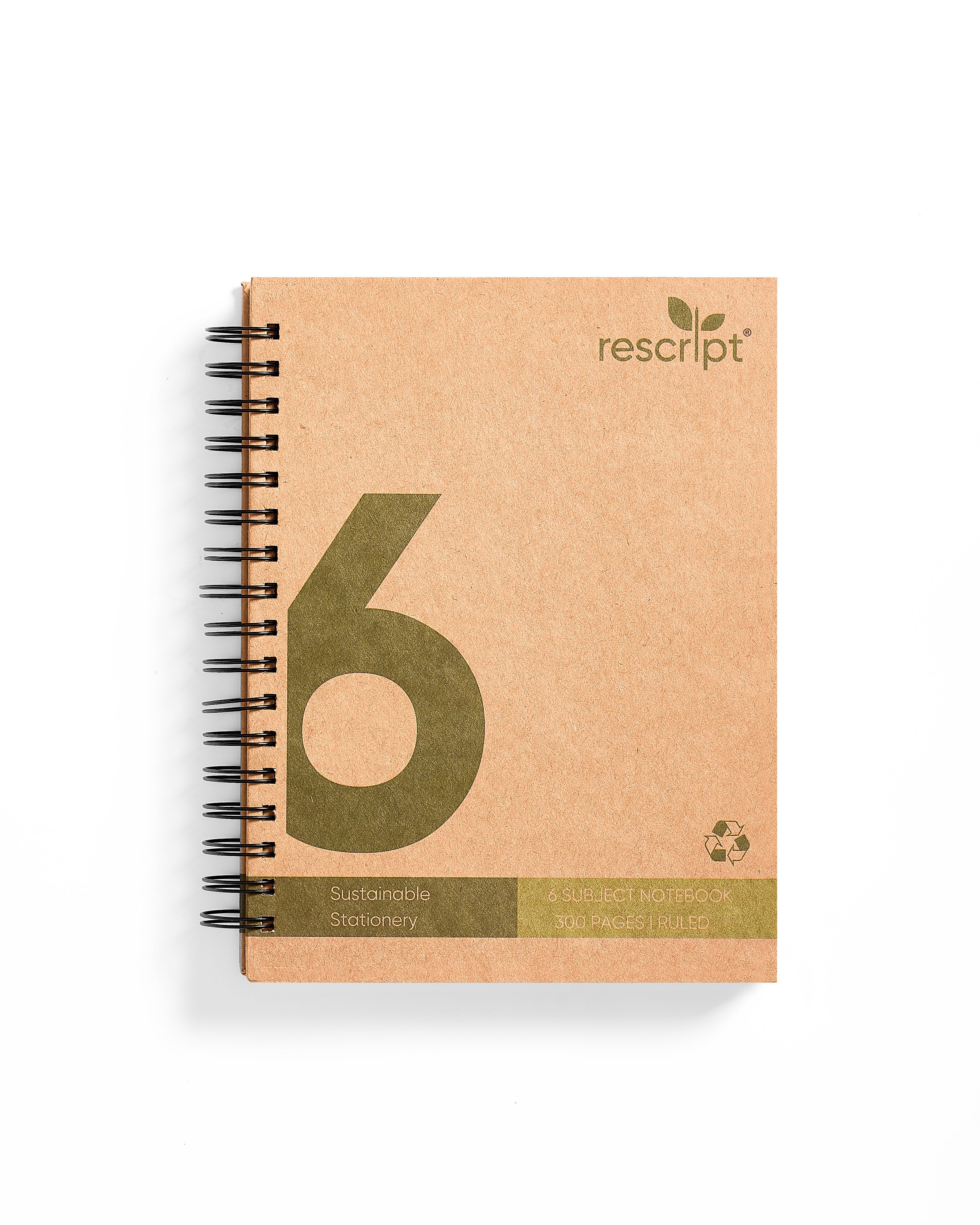 6 Subject Eco-Friendly Notebook
