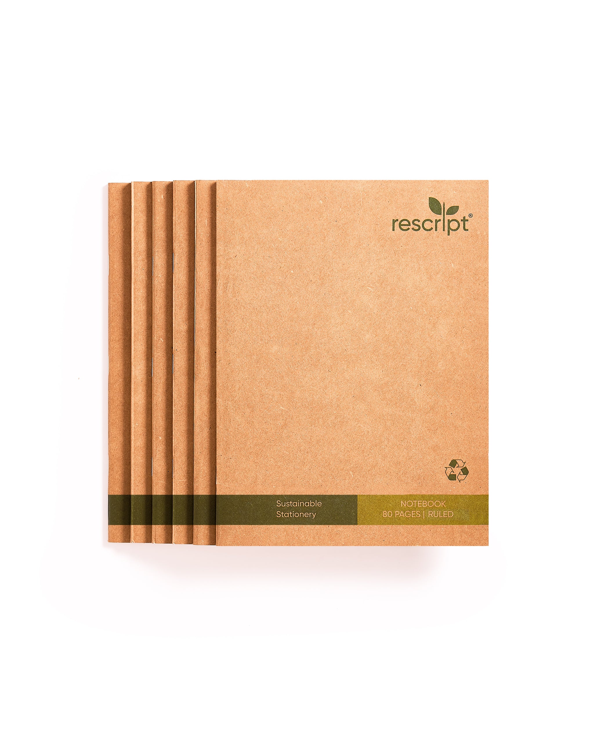 Compostable Notebooks Eco-Friendly Notebooks – Pack of 6 – Rescript