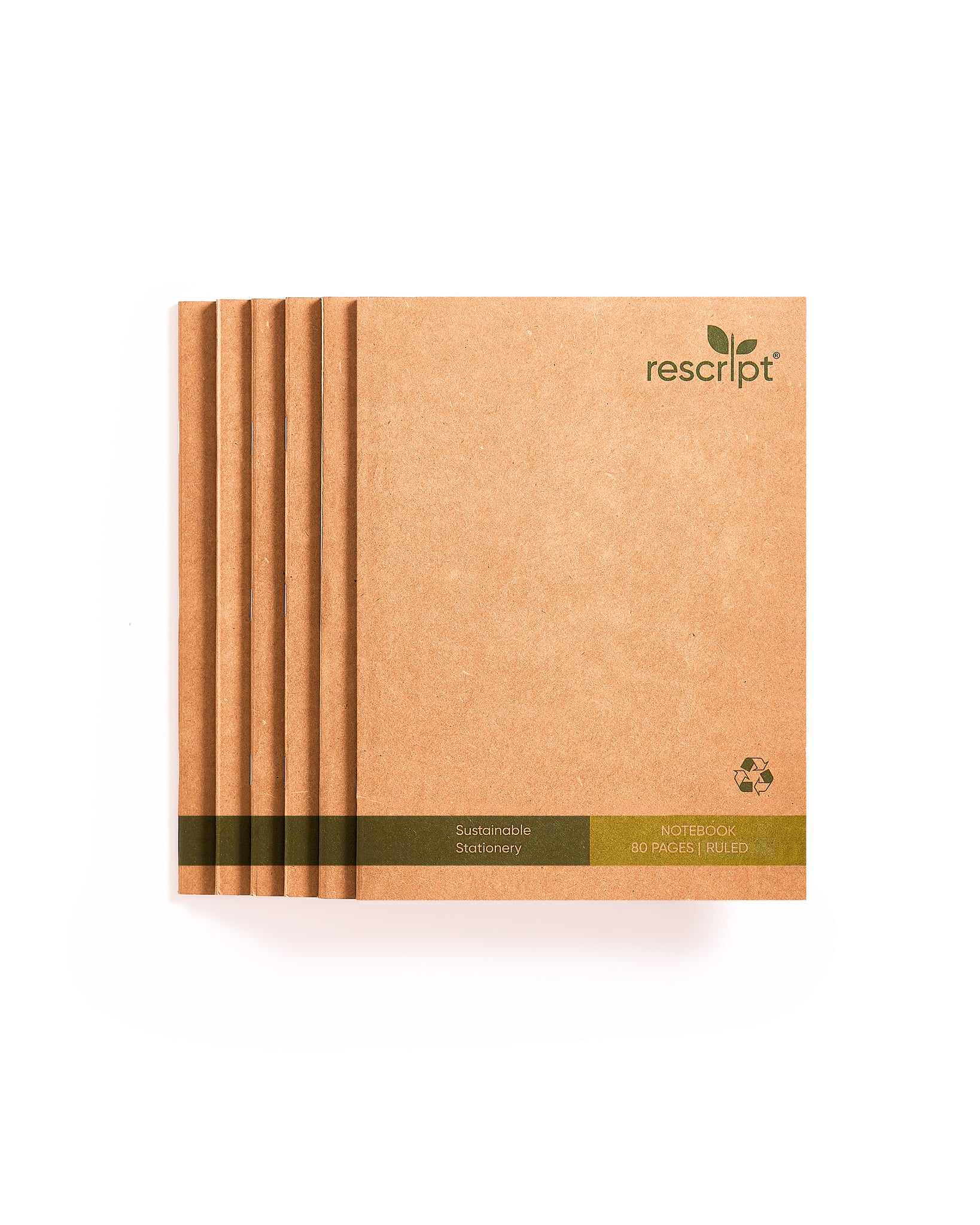 Consortium Notebook Eco-Friendly Notebooks – Pack of 6 – Rescript