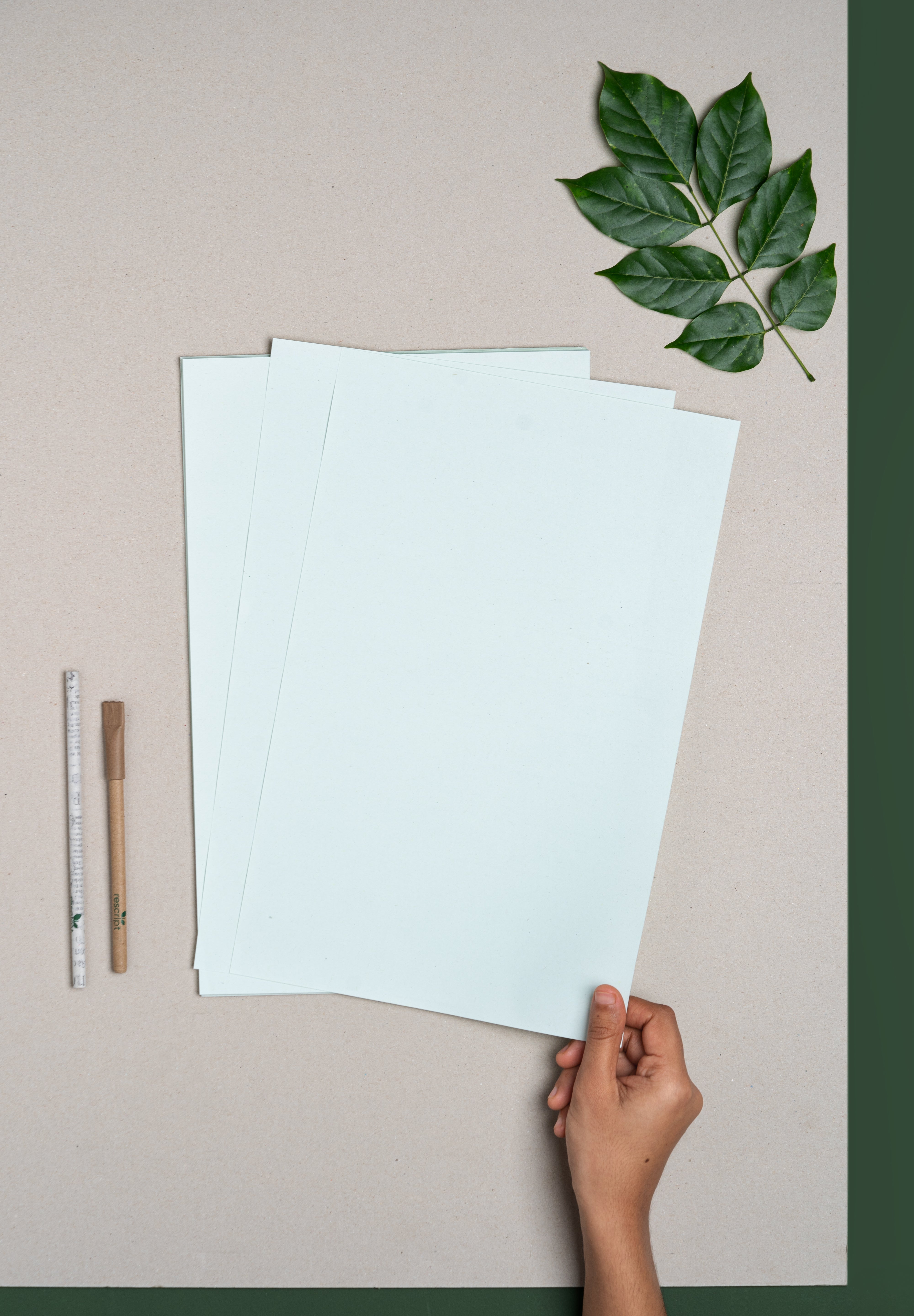 100% Recycled Ledger/Legal Paper – 500 Sheets (80 GSM)
