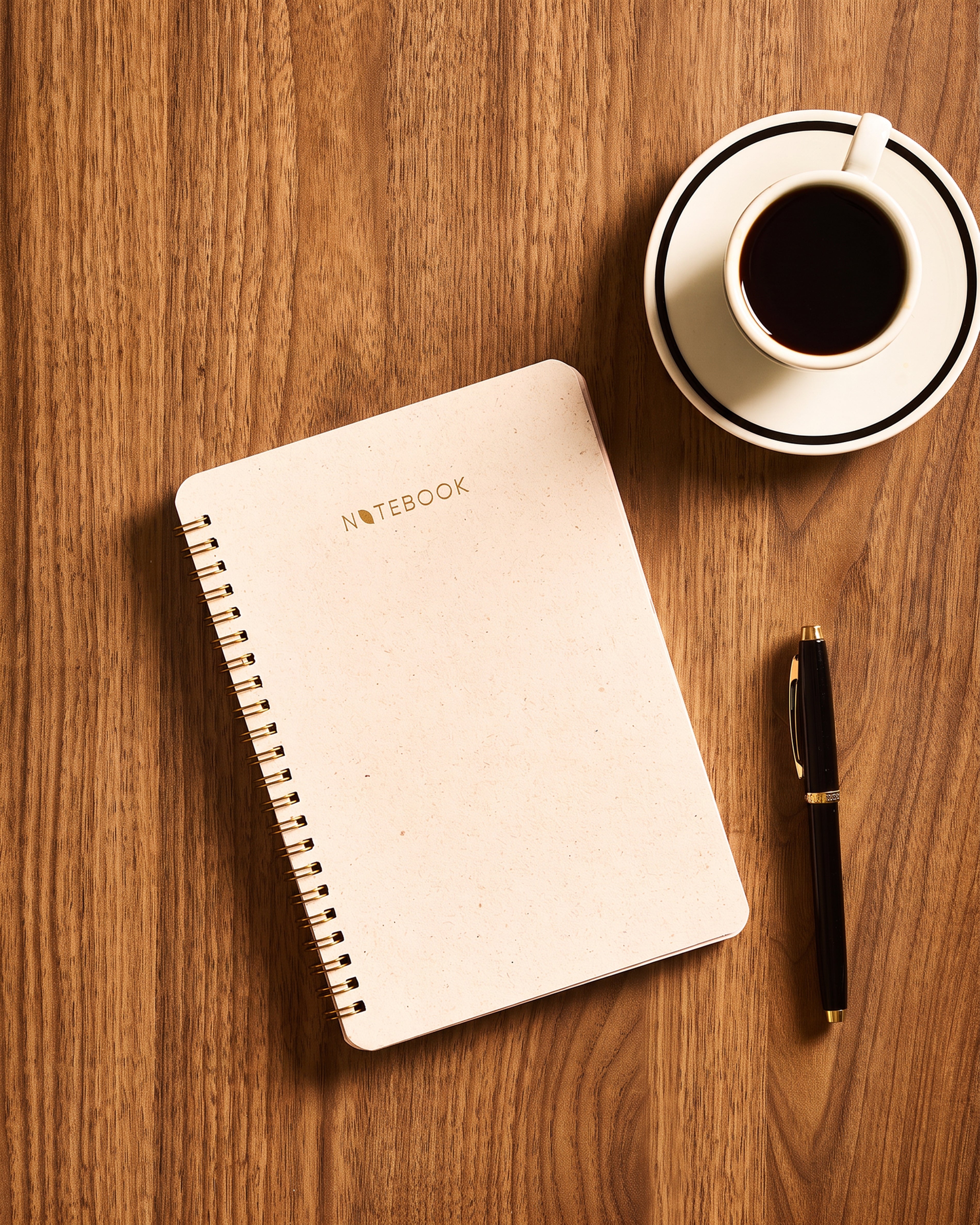 Banana Paper Wiro Unruled Notebooks – Pack of 2