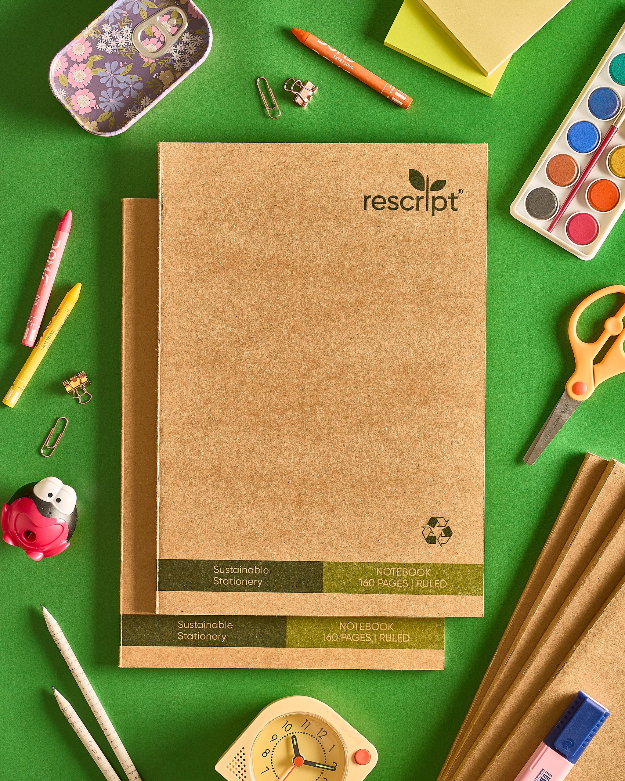 Compostable Notebooks Eco-Friendly Notebooks – Pack of 6 – Rescript