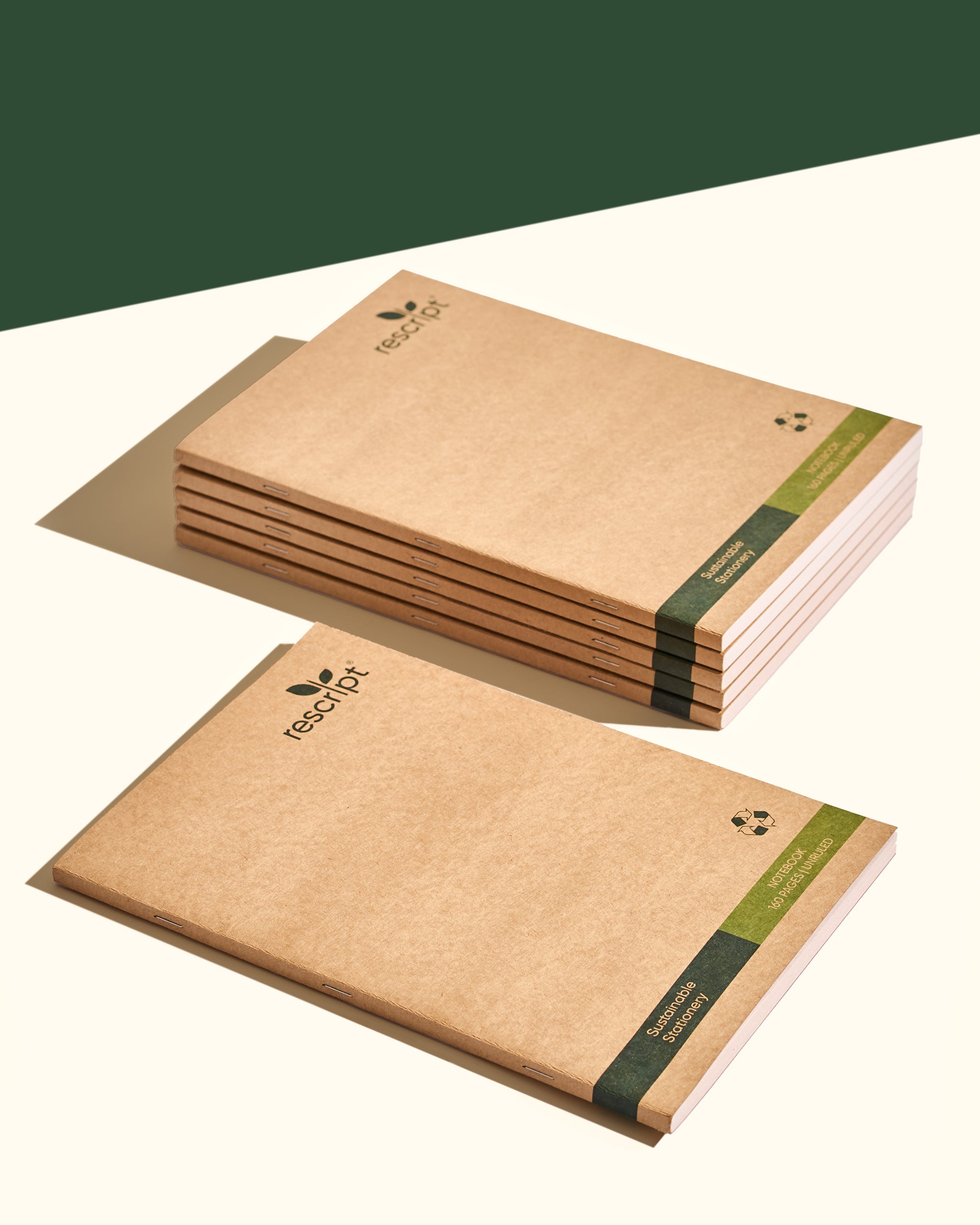 Compostable Notebooks Eco-Friendly Notebooks – Pack of 6 – Rescript