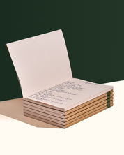 Eco-Friendly Notebooks – Pack of 6