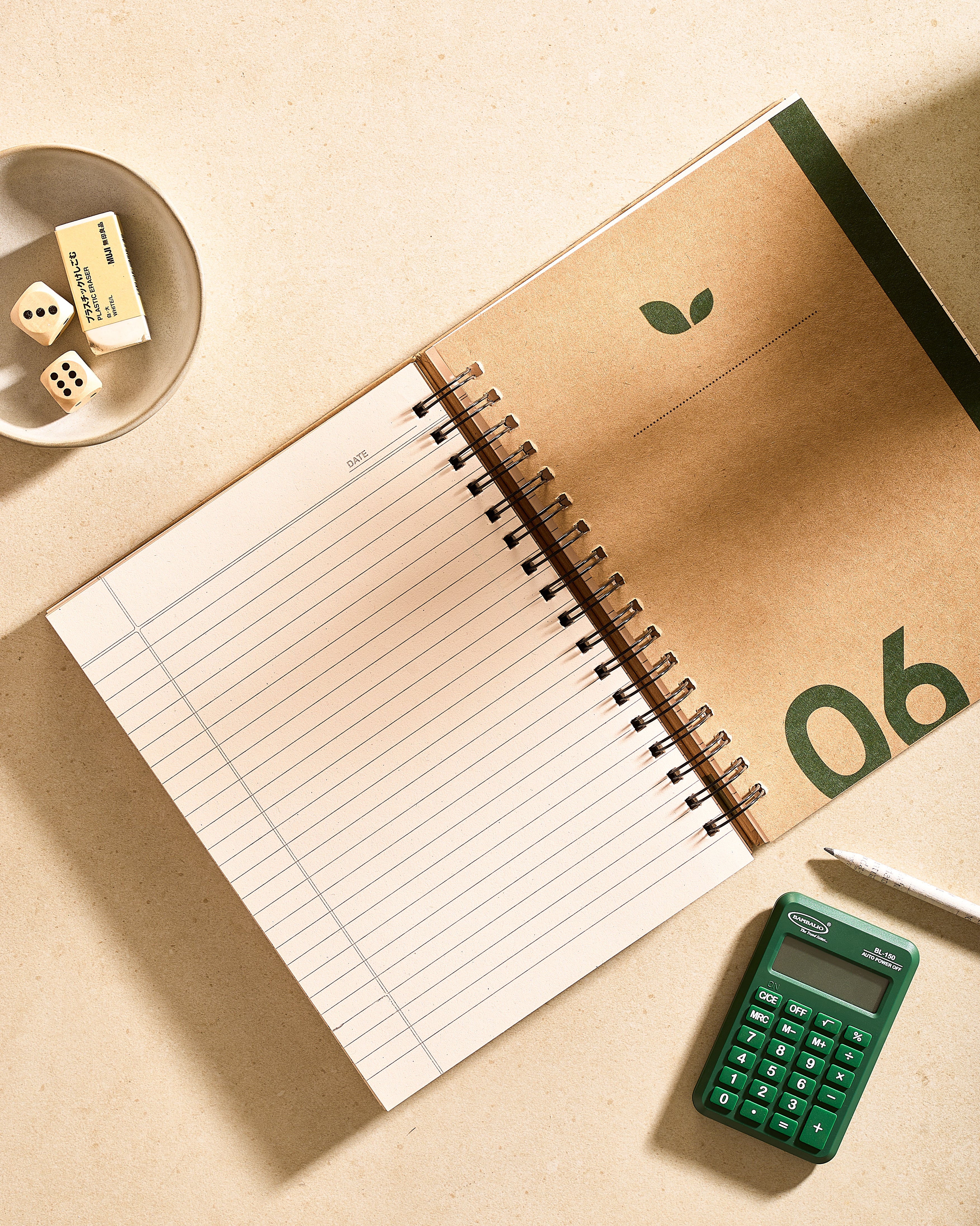 6 Subject Eco-Friendly Notebook
