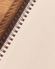 Eco-Friendly Unruled Wiro Notebooks – Pack of 4