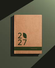 Eco-Friendly 2027 Dated Daily Planner Diary