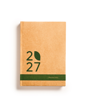 Eco-Friendly 2027 Dated Daily Planner Diary