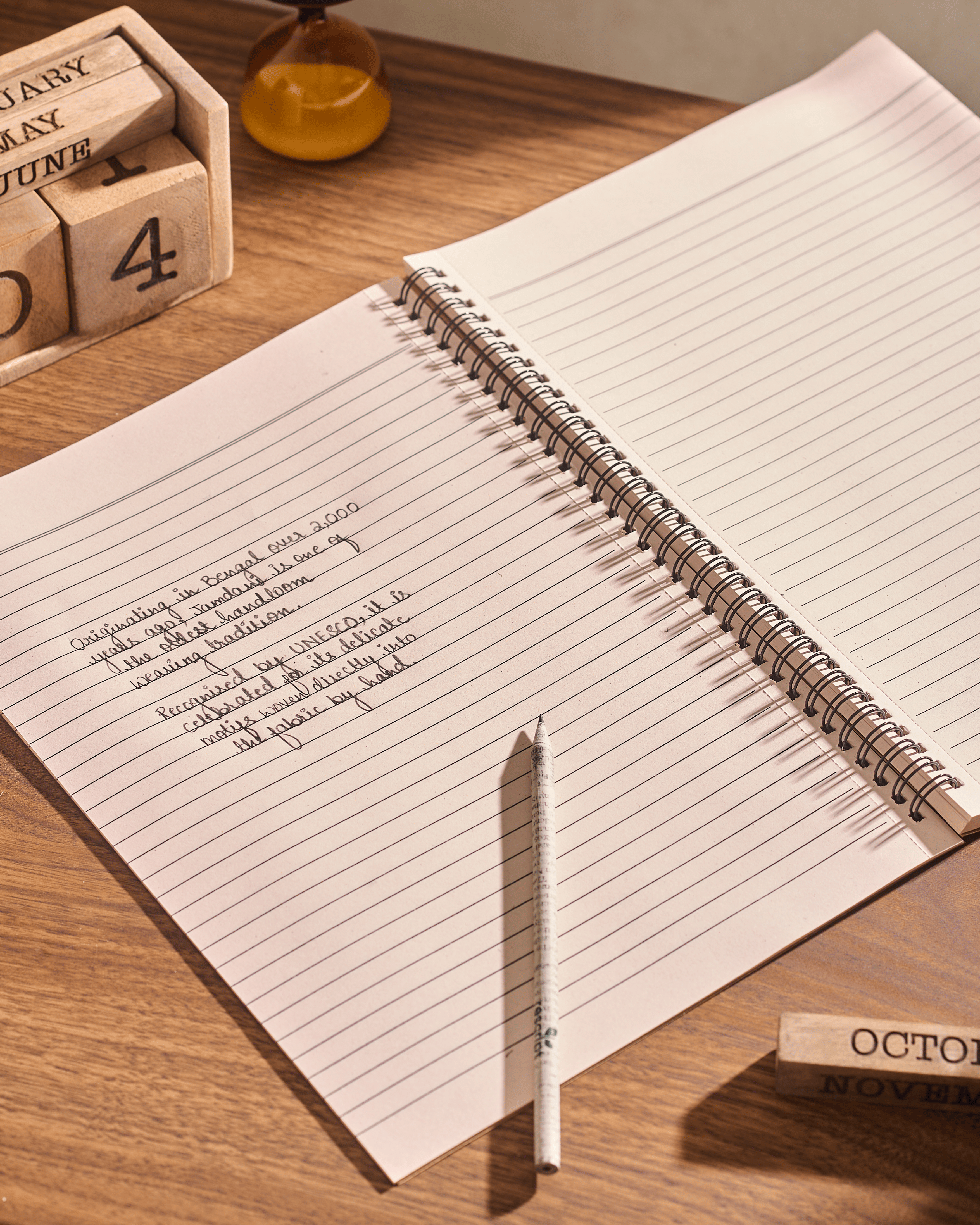 Eco-Friendly Ruled Wiro Notebooks – Pack of 4