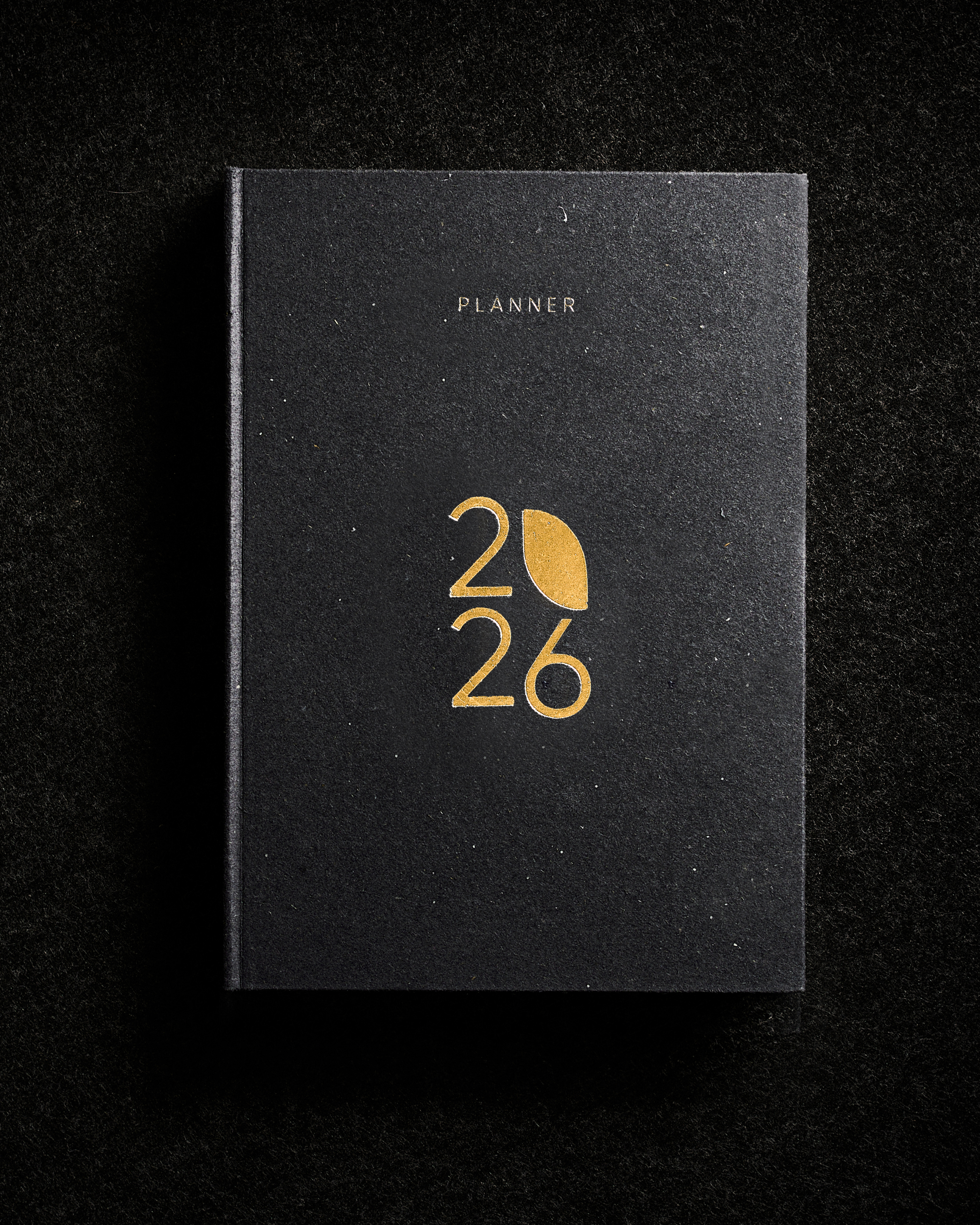 Eco-Friendly 2026 Dated Daily Planner (Denim Cover Edition)