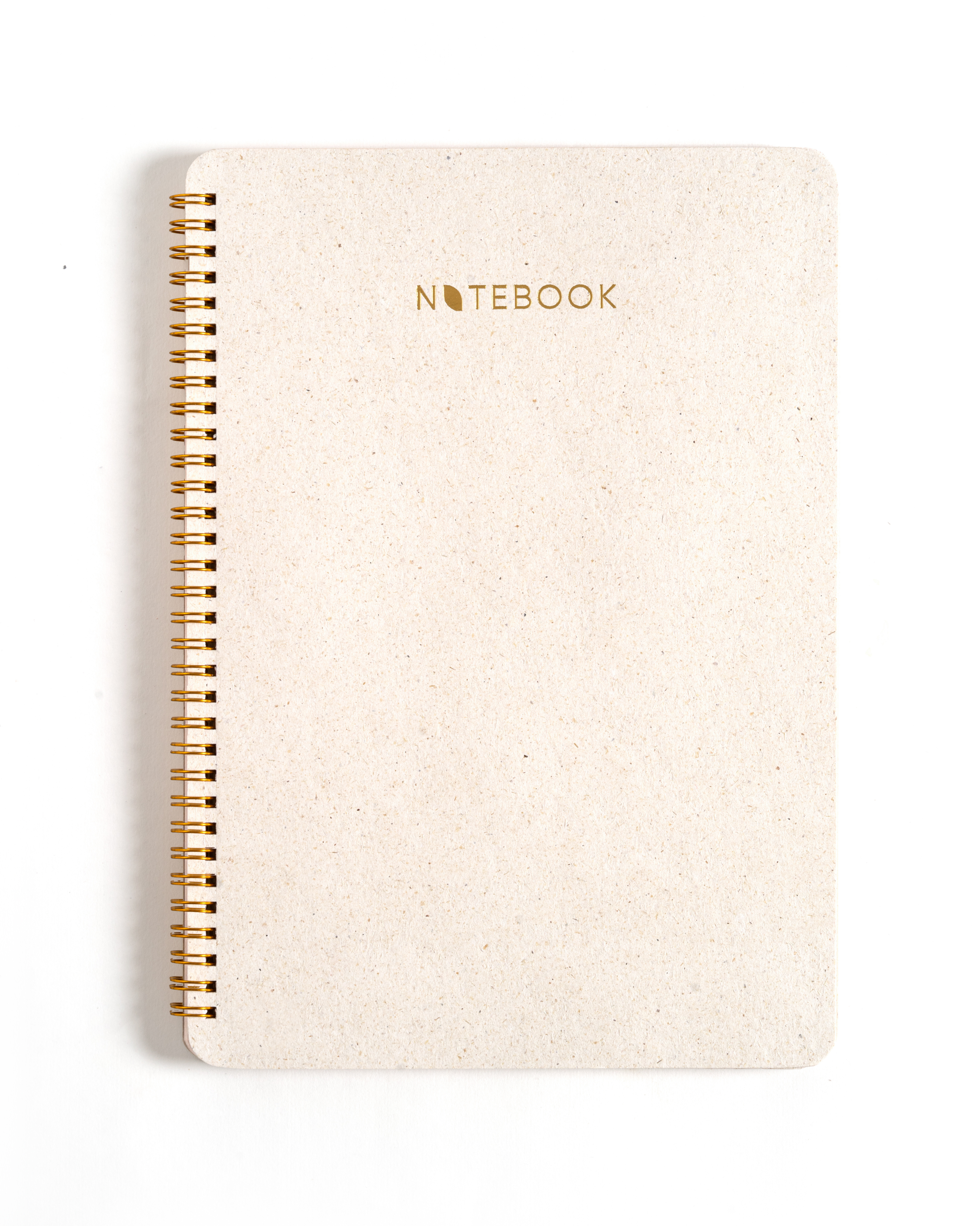 Banana Paper Wiro Unruled Notebook