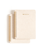 Banana Paper Wiro Unruled Notebooks – Pack of 2